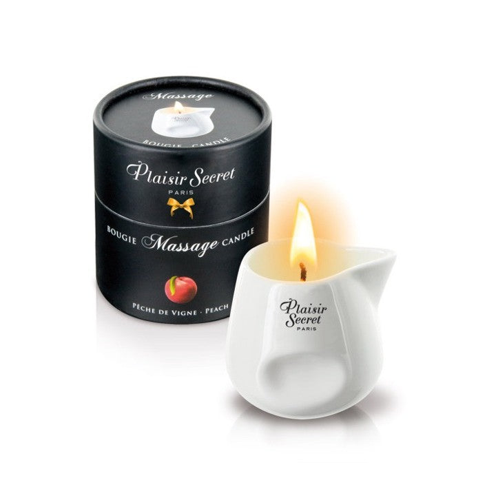 BOUGIE DE MASSAGE PÊCHE 80ML — packshot