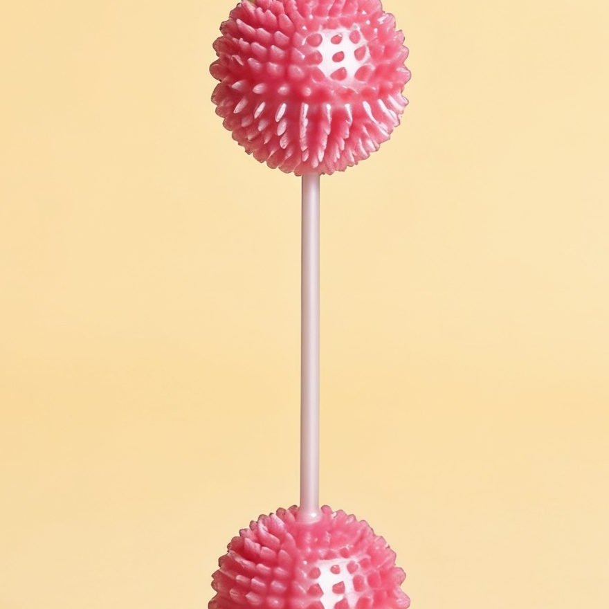 Boule de geisha à pique — gros plan