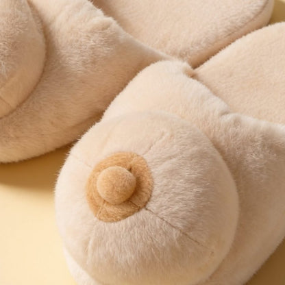 Chaussons "Boobie" — gros plan
