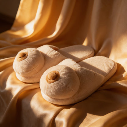 Chaussons "Boobie" — mise en situation