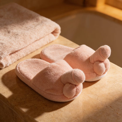 Chaussons Pénis — mise en situation