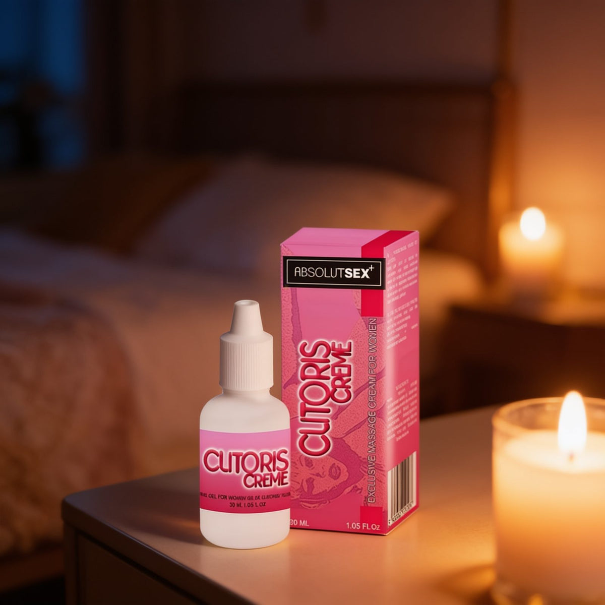 CLITORIS CREME 20ML — mise en situation