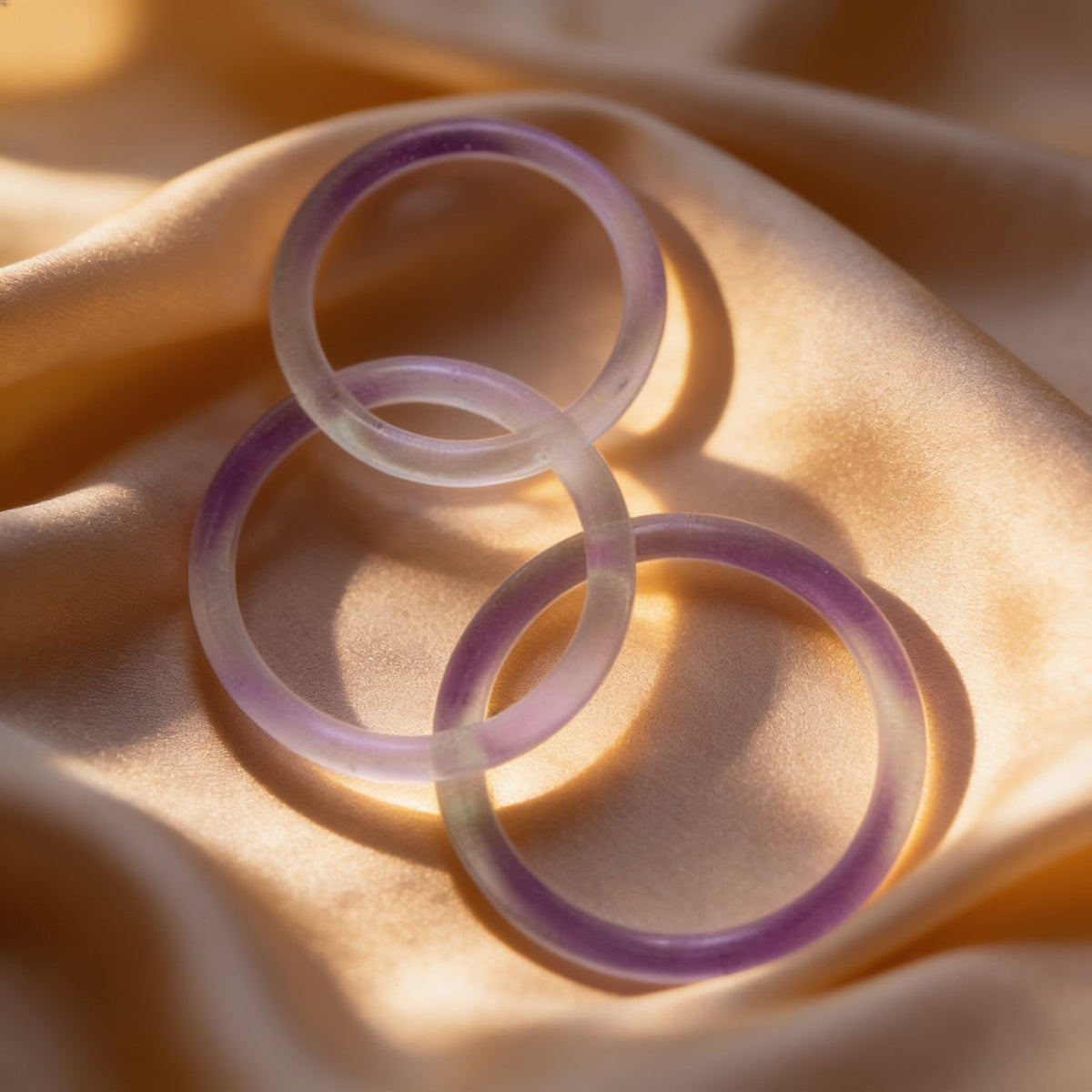 COCK & BALL RINGS SILICONE X3 — mise en situation