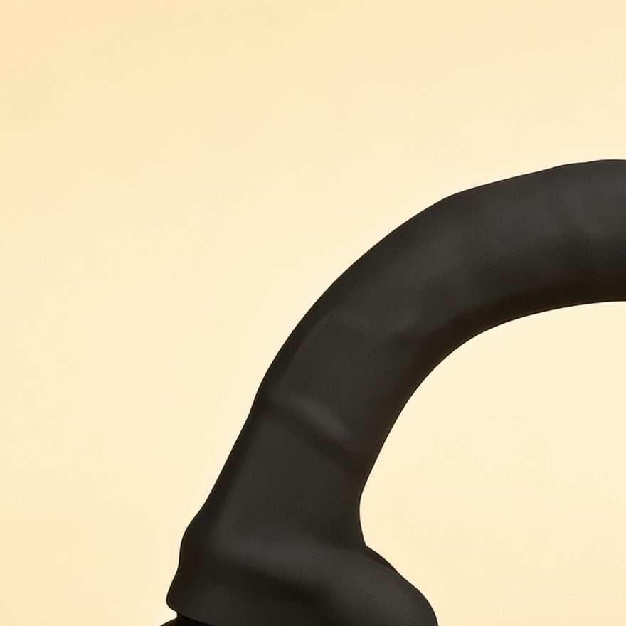 COCK MILLER SILICONE DENSITÉ COCKSIL ARTICULABLE NOIR 18 CM — gros plan