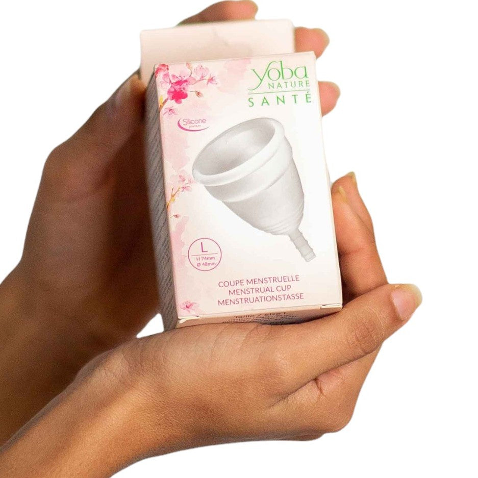 Coupe menstruelle — gros plan