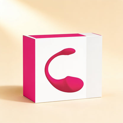 Œuf Le Crush Fushia, packshot studio crème