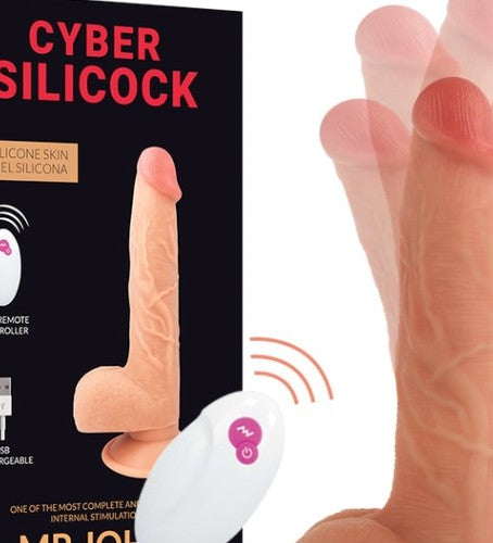 CYBER SILICOCK REMOTE CONTROL REALISTIC MR JOHN — gros plan