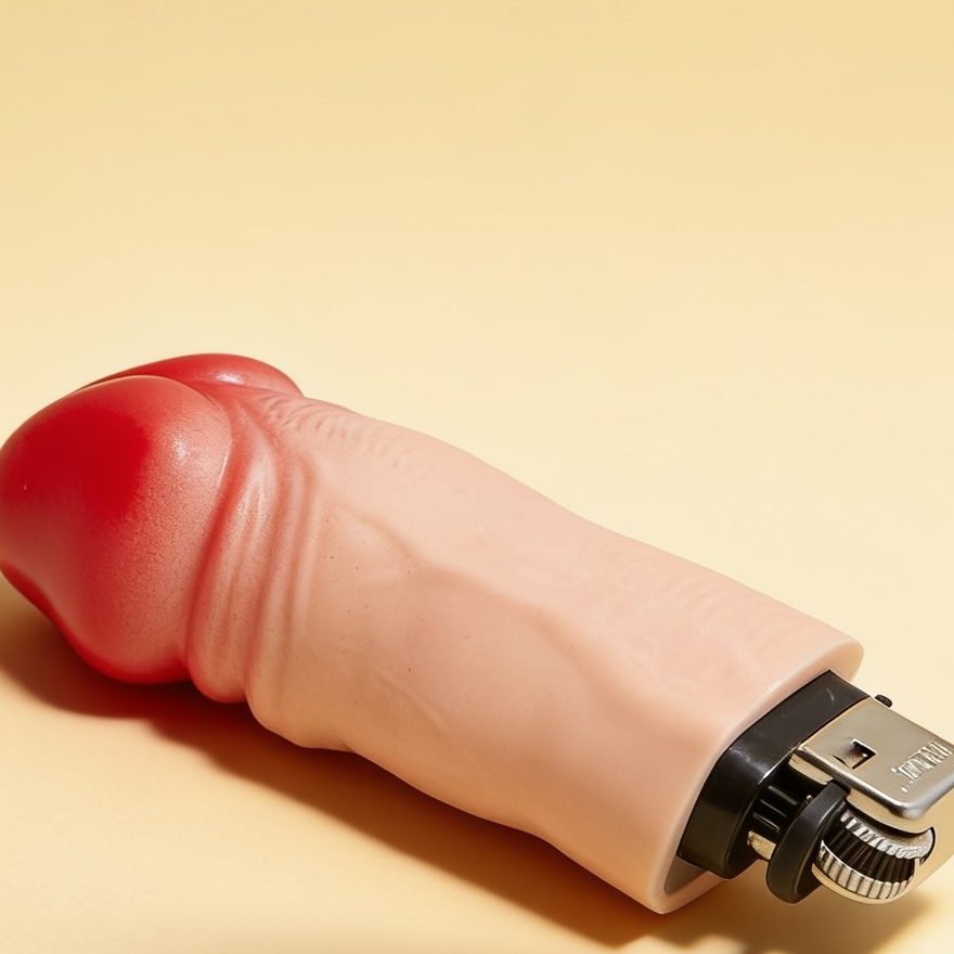 DIABLO PICANTE - BRIQUET PÉNIS — gros plan