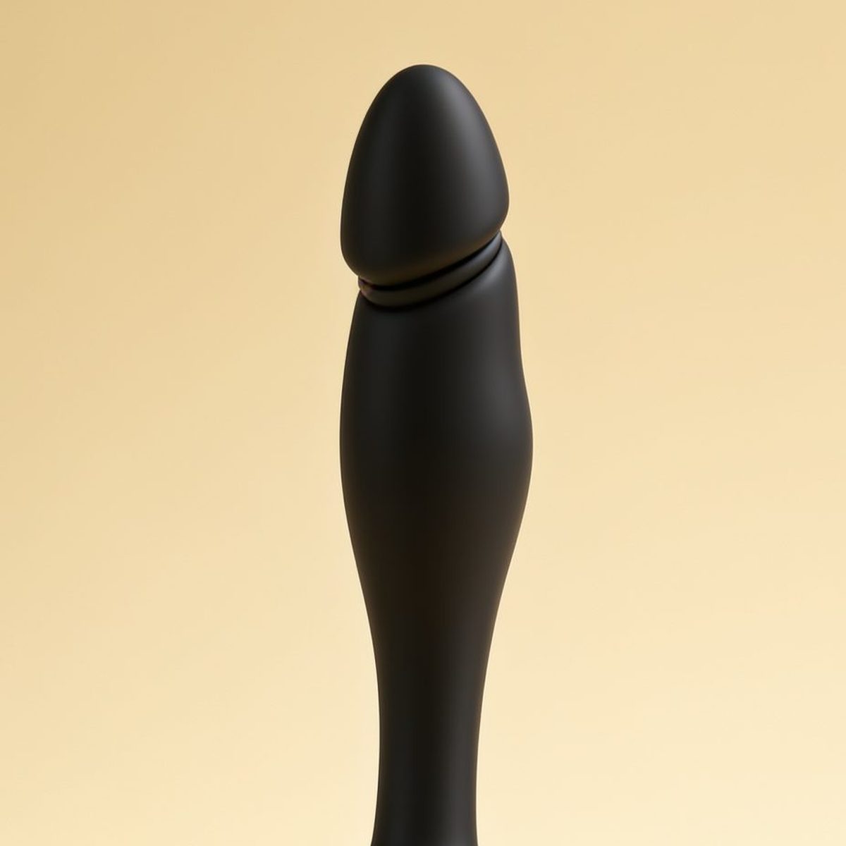 Dildo stimulant double flexible Ohmama 18 cm — gros plan sur la matière et les détails