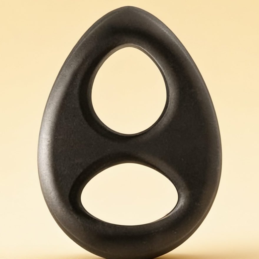 cockring de pénis Mike Blue Junker — gros plan