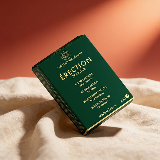 Erection Booster — photo éditoriale sur lin drapé