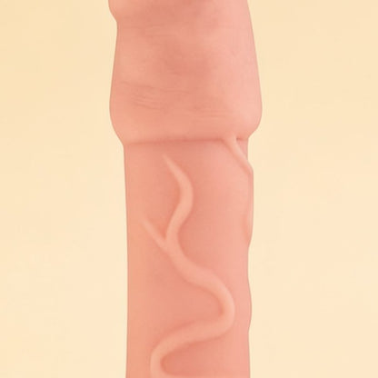 Gaine de pénis Extender Dicky Real Body — gros plan