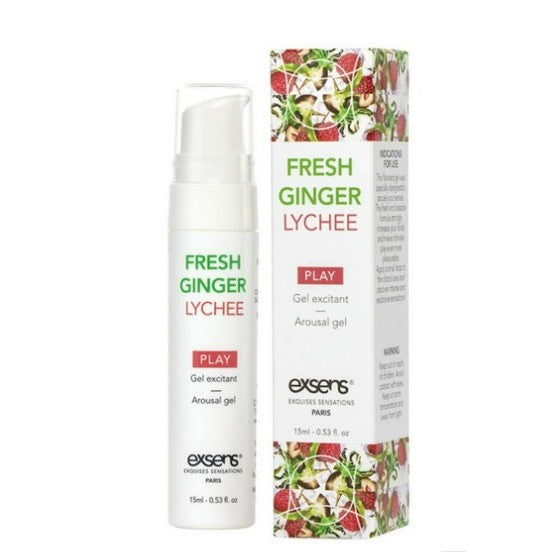Gel excitant fraîcheur litchi Exsens 15ml — packshot