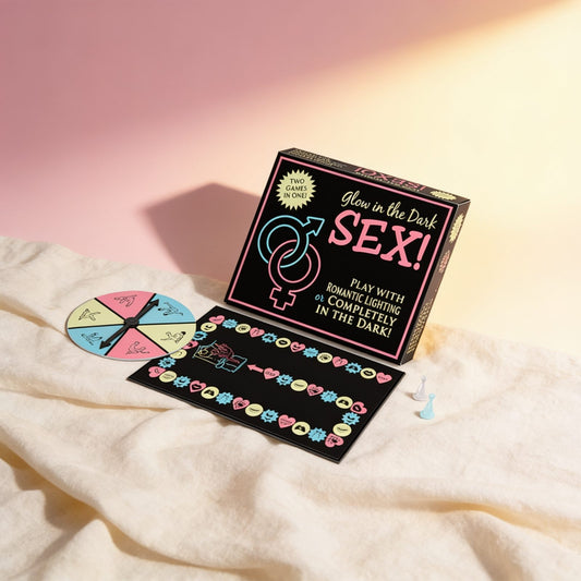 GLOW IN THE DARK SEX — photo éditoriale sur lin drapé