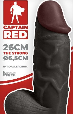 Gode realiste captain red - the strong bl — gros plan