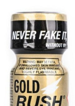 poppers Gold Rush 10ml — gros plan