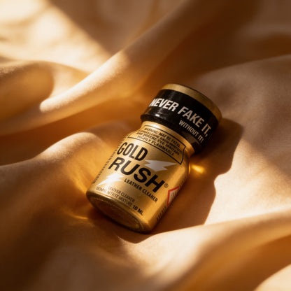 poppers Gold Rush 10ml — mise en situation
