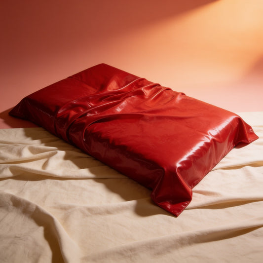 Drap waterproof ROUGE — photo éditoriale