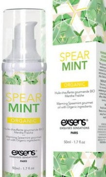 HUILE MASSAGE MENTHE FRAICHE BIO — gros plan