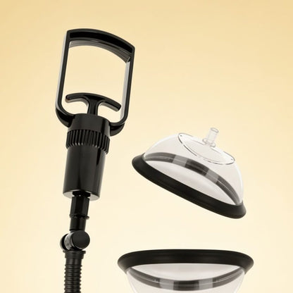 Pompe intime Intense Pump — gros plan sur les coupelles