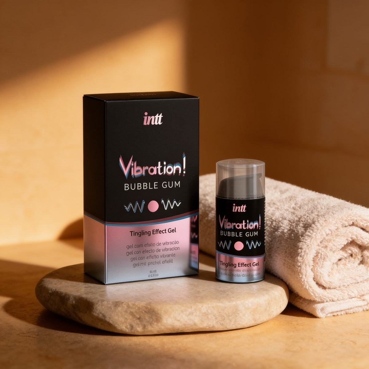 INTT GUM VIBRATEUR LIQUIDE 15 ML — mise en situation