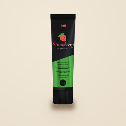 Lubrifiant base eau saveur fraise INTT — packshot