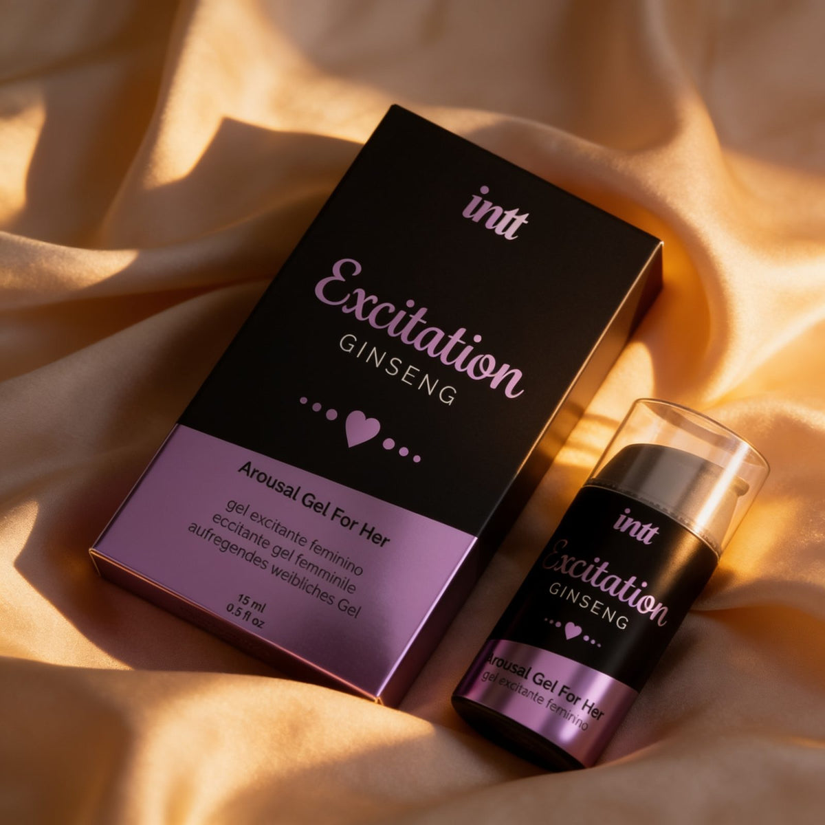 INTT STIMULANT D'EXCITATION FÉMININE GINSENG 15 ML — mise en situation