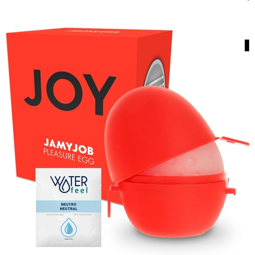 MASTURBATOR VERSION ROUGE DISCRETT EGG — packshot