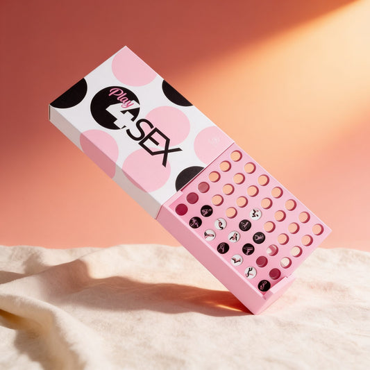 Jeu coquin Play4Sex spécial Kamasutra — photo éditoriale sur lin drapé