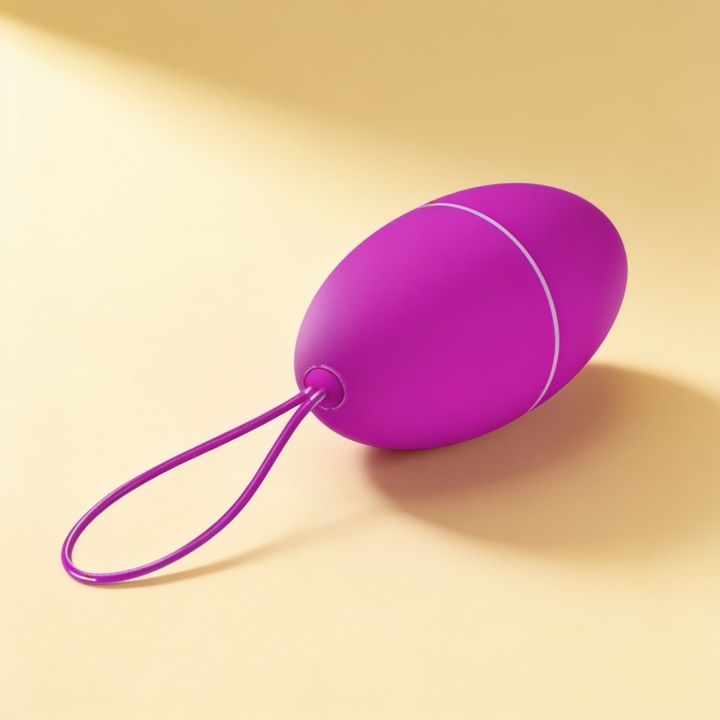 Œuf vibrant Joanne, packshot studio crème