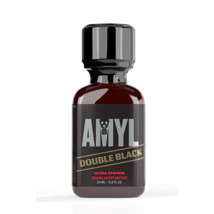 poppers Amyl double black 24 ml — packshot