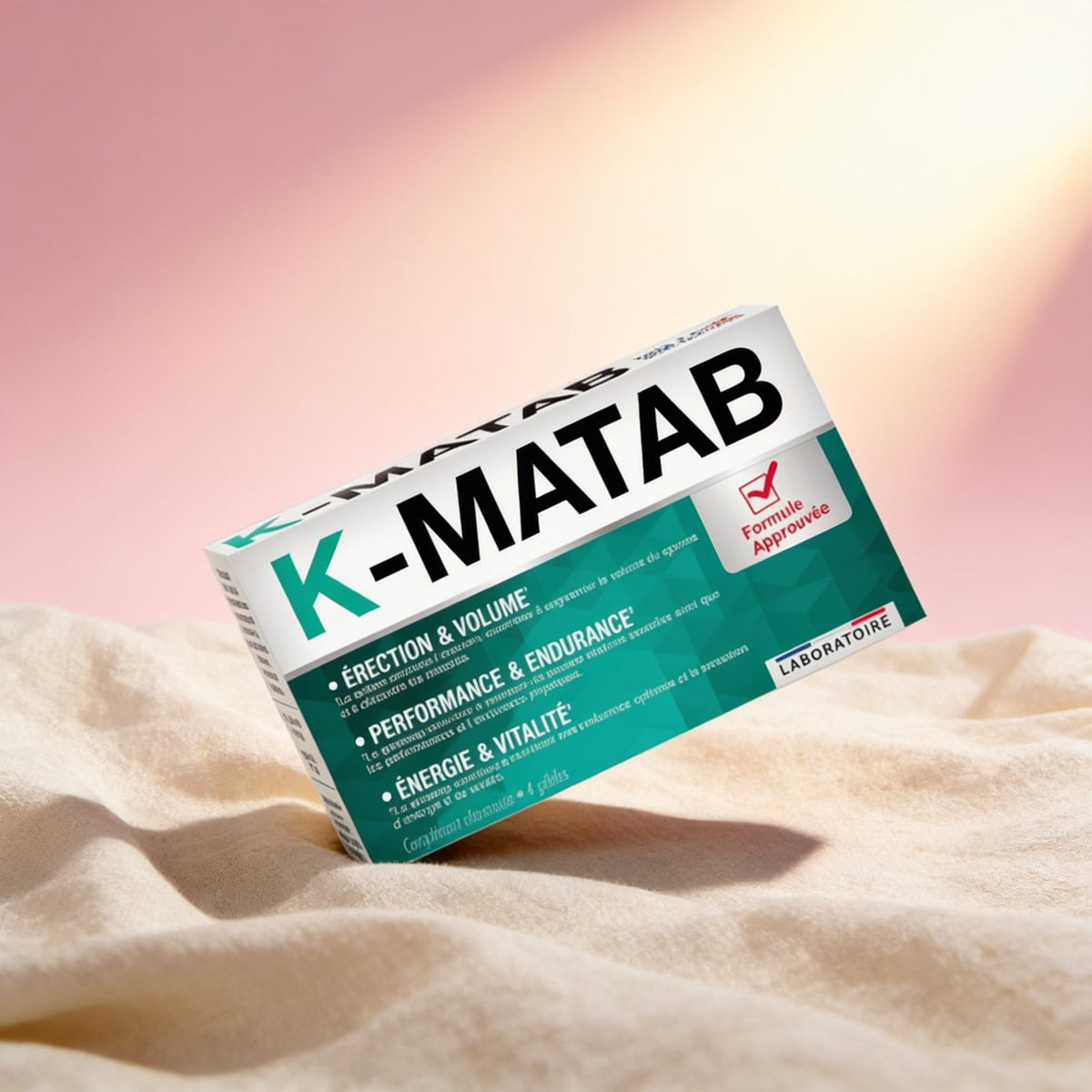 K-Matab — photo éditoriale sur lin drapé