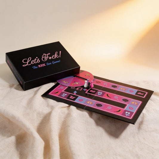 LET'S FUCK GAME — photo éditoriale sur lin drapé
