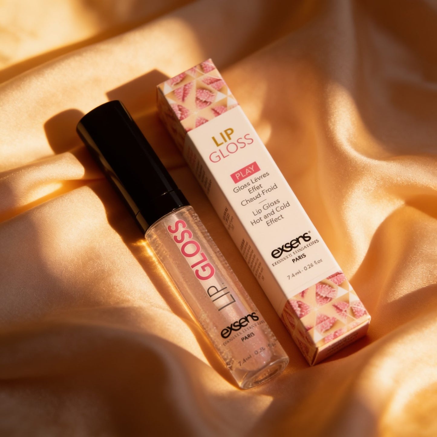 GLOSS FRESH HOT FRAISE 7.4ML — mise en situation