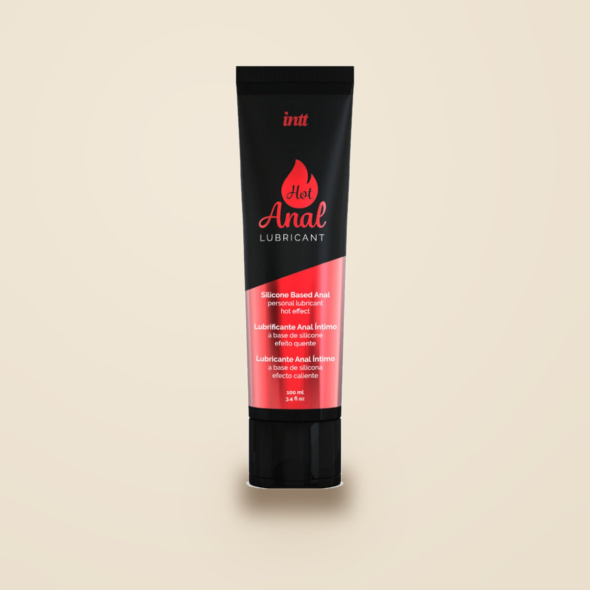 Lubrifiant anal silicone effet chauffant — packshot