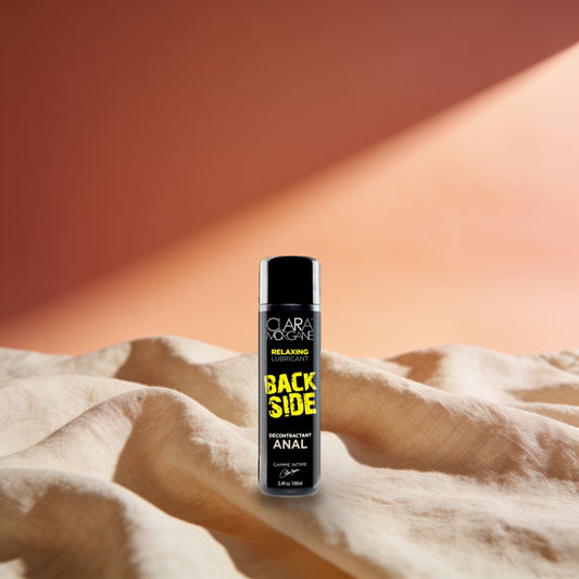 Lubrifiant anal relaxant Back Side Clara Morgane 100 ml — photo éditoriale