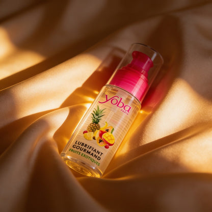 lubrifiant fruits exotiques 50ml Yoba — mise en situation