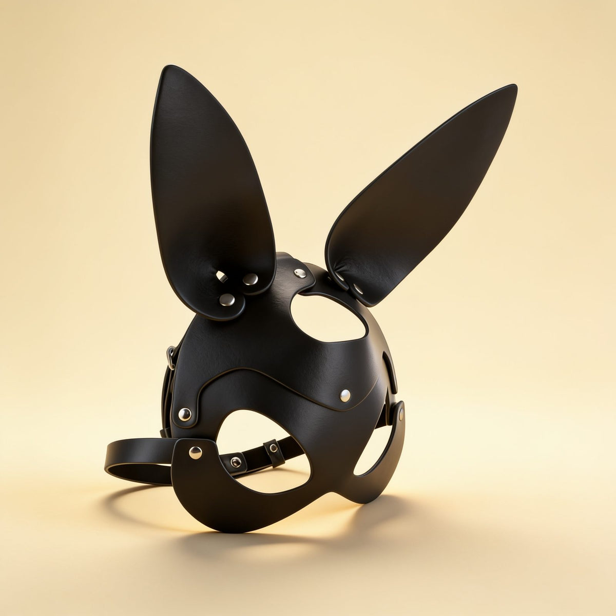 Masque Bunny ajustable aspect cuir — packshot
