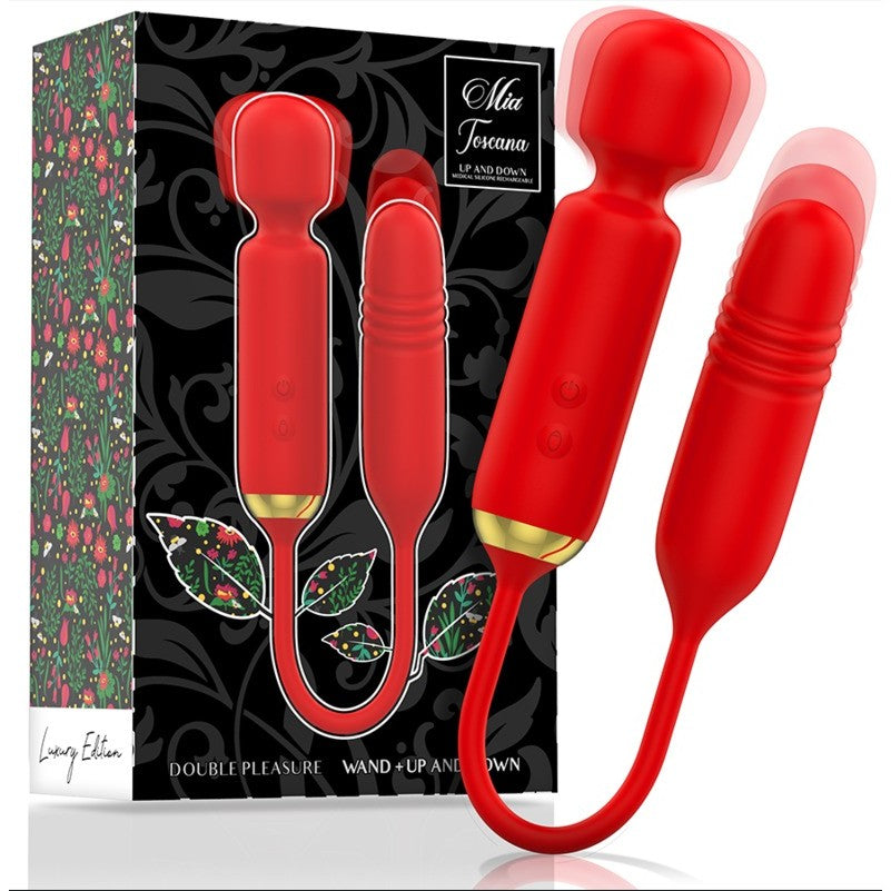 vibromasseur DOUBLE PLAISIR TOSCANA + HAUT ET BAS — packshot