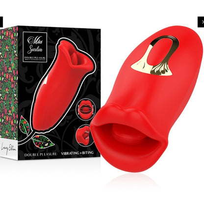 vibromasseur DOUBLE PLAISIR VIBRANT + MORDANT — packshot