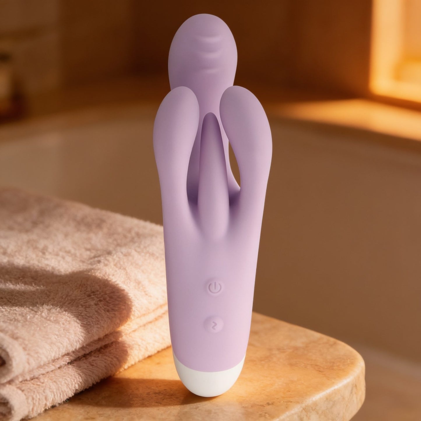 VIBRATEUR ORGASMIQUE 3 MOTEURS — mise en situation