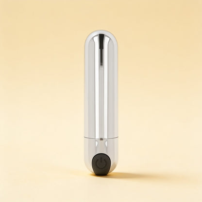 MINI BALLE VIBRANTE ARGENT 8 CM — packshot