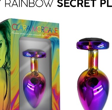 My Little RAINBOW Secret Plug SMALL — gros plan