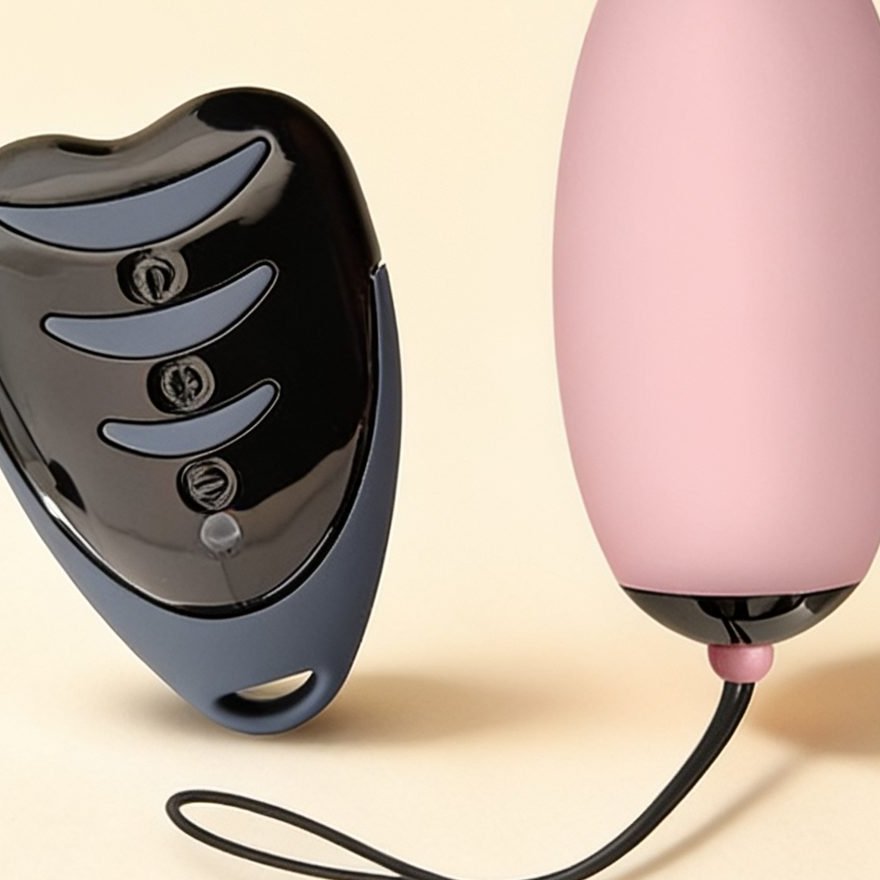 My Vibrating Secret Egg Rose — gros plan