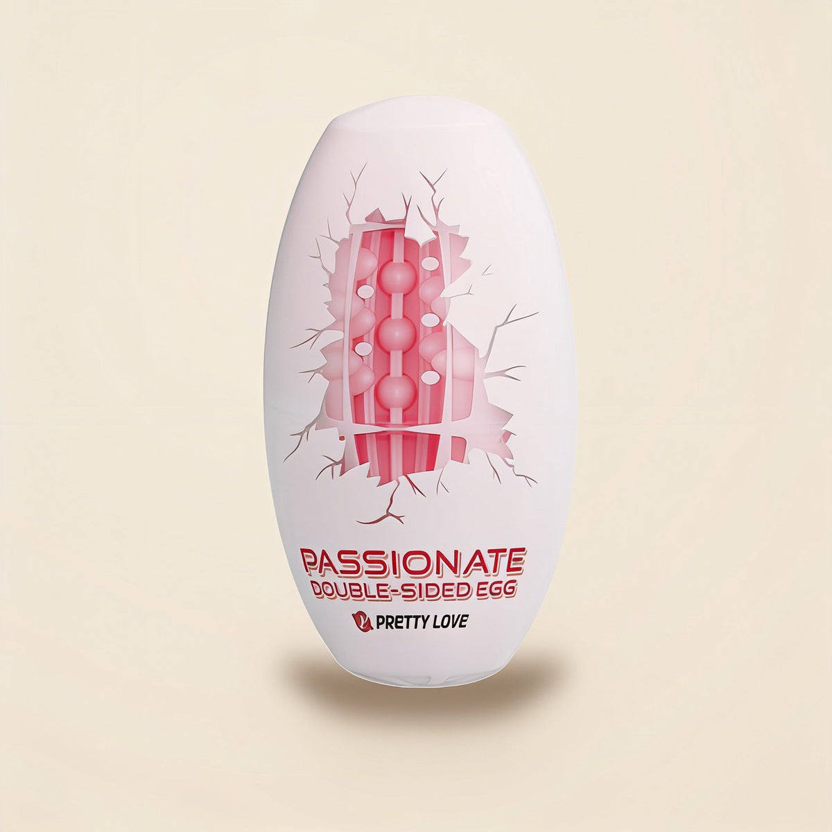 Masturbateur œuf double face Pretty Love — mise en situation