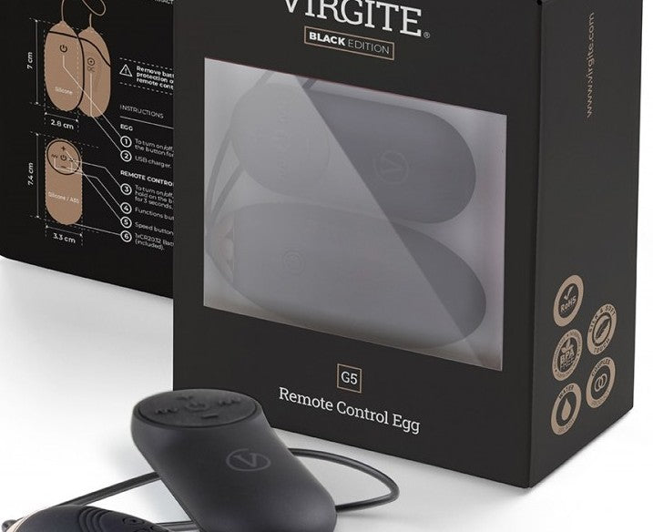 ŒUF VIBRANT G5 RECHARGEABLE BLACK EDITION — gros plan