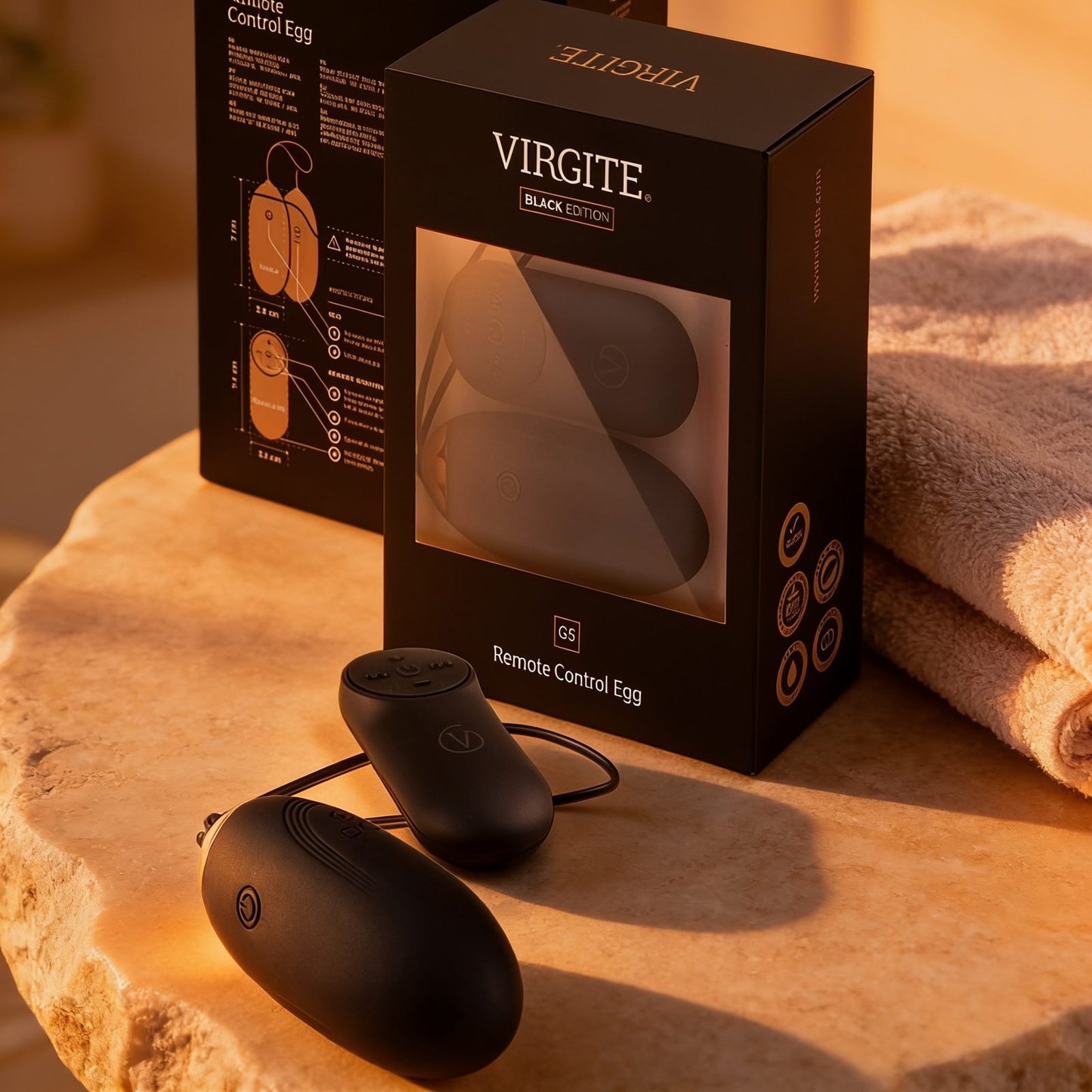 ŒUF VIBRANT G5 RECHARGEABLE BLACK EDITION — mise en situation