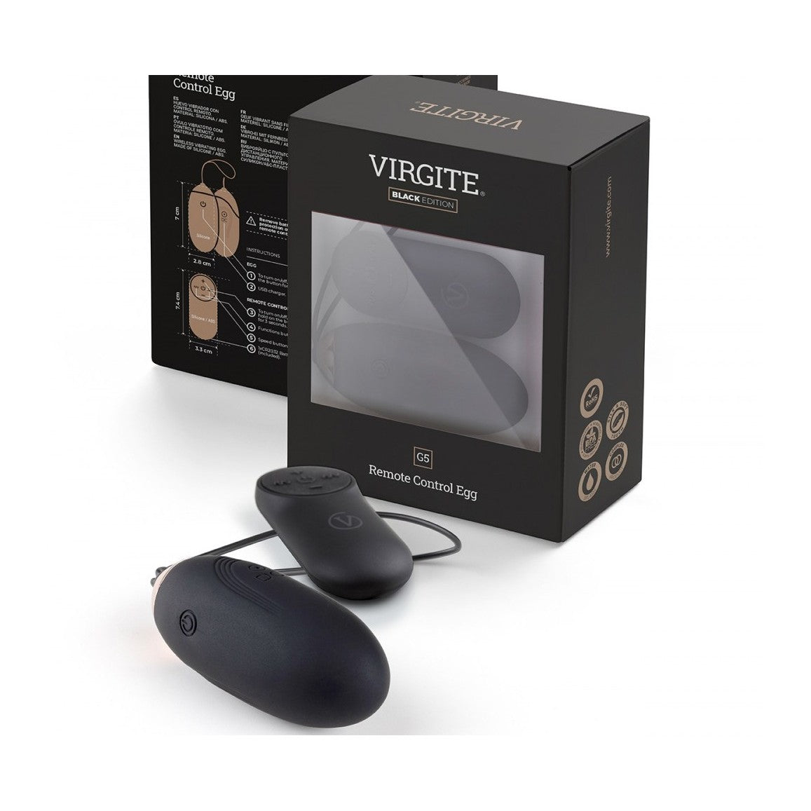 ŒUF VIBRANT G5 RECHARGEABLE BLACK EDITION — packshot