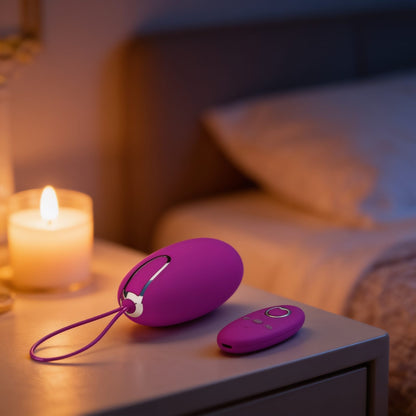 Oeuf vibrant sans fil USB Pretty Love Joyce — mise en situation