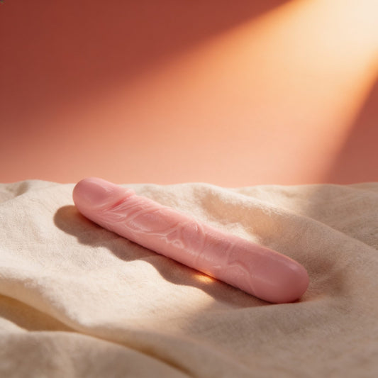PENIS EXTENDED SLEEVE — photo éditoriale sur lin drapé